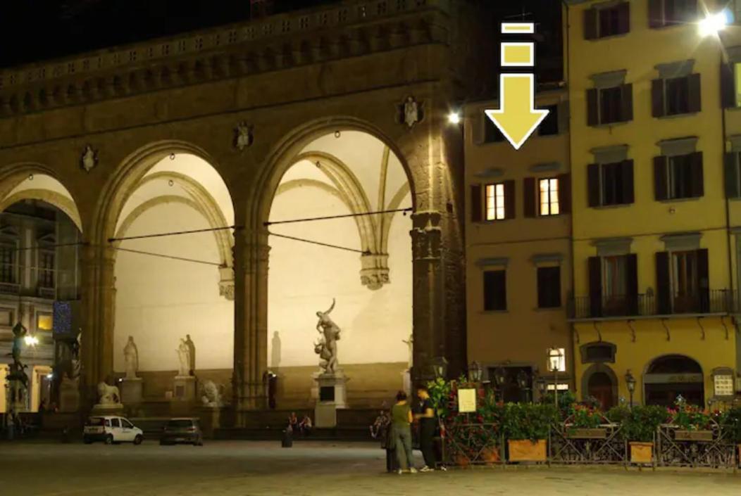 פירנצה Piazza Signoria 1, Apartment מראה חיצוני תמונה